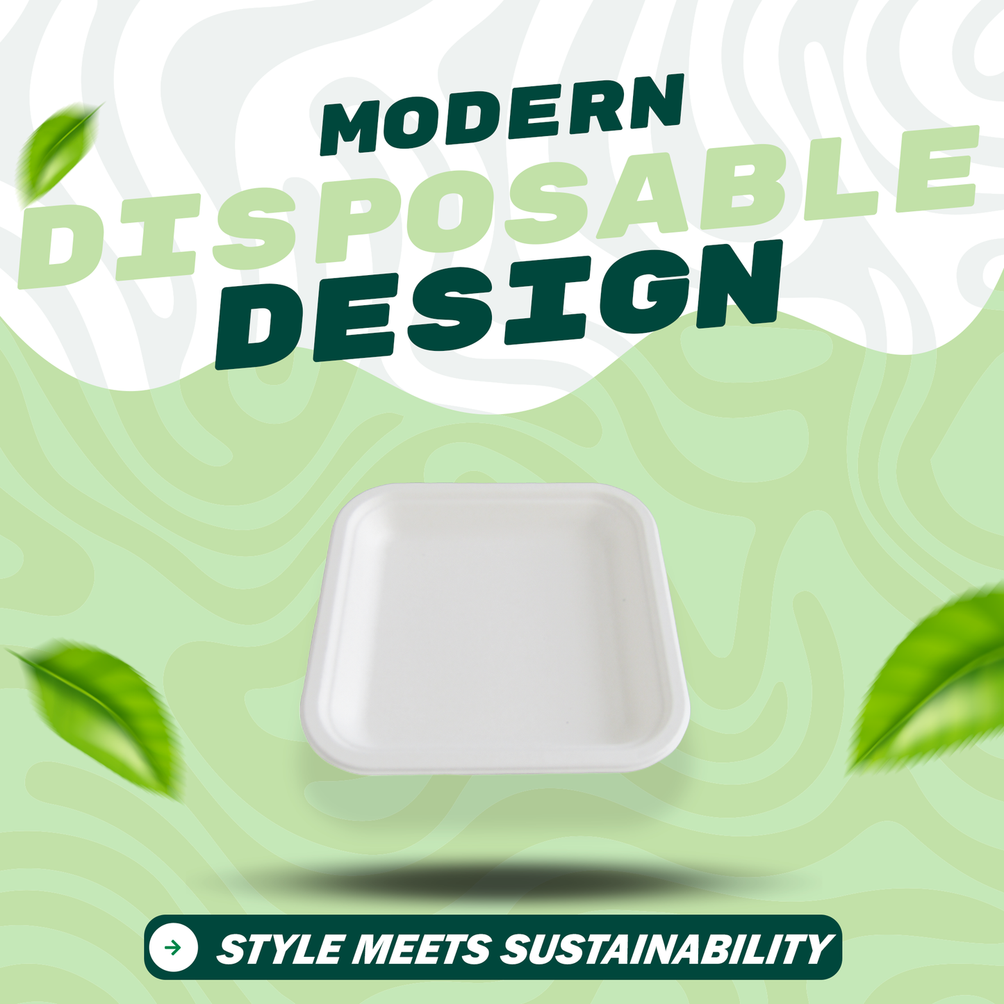 7" SQUARE PRIME PLATE