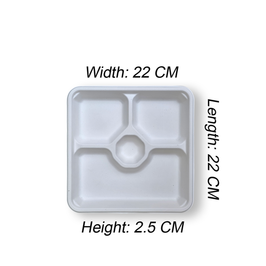 3 CP SQUARE COMBO PLATE