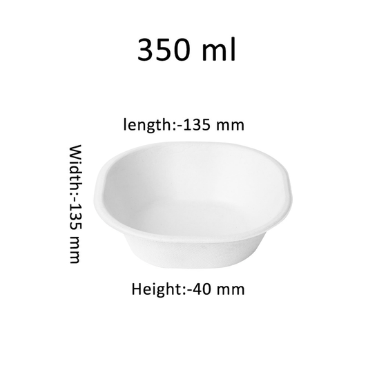 350ML SQUARE BOWL