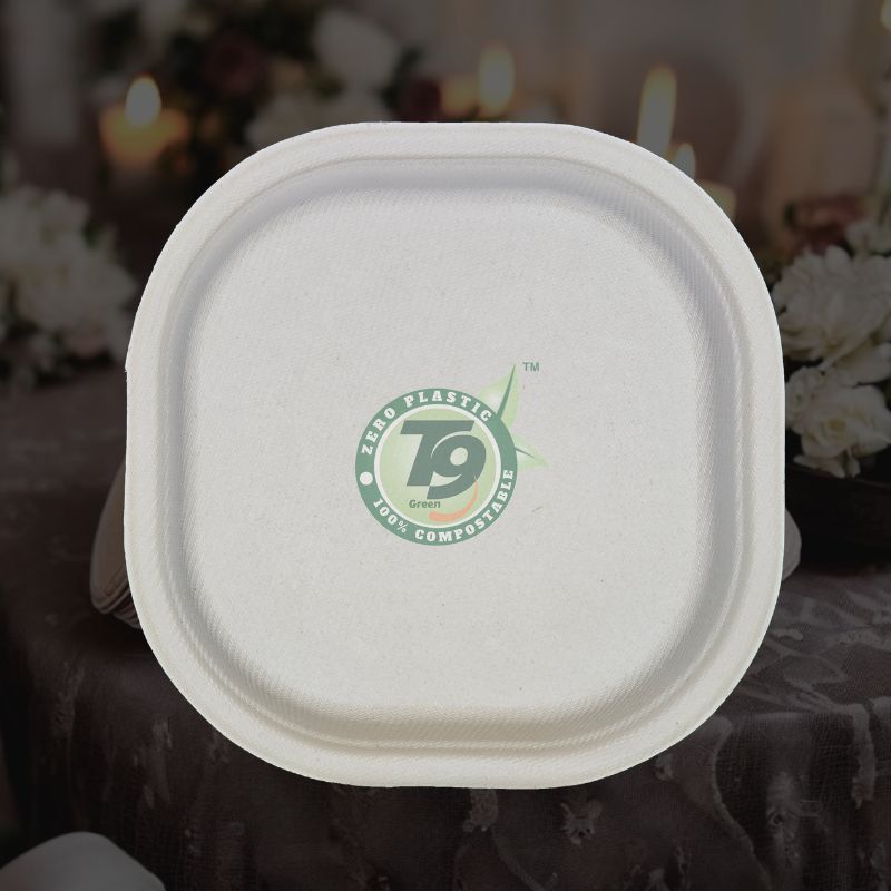 7" Square Plate
