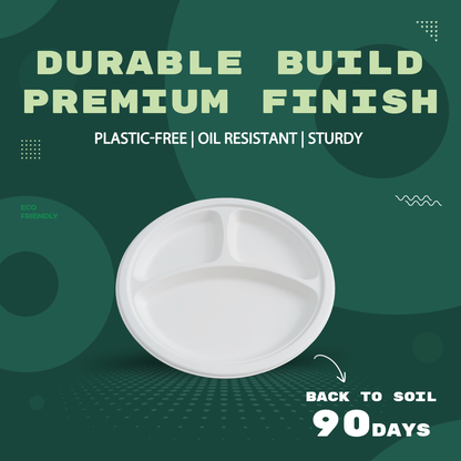 10" 3 CP ROUND PLATE