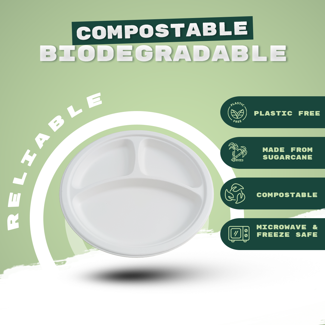 10" 3 CP ROUND PLATE