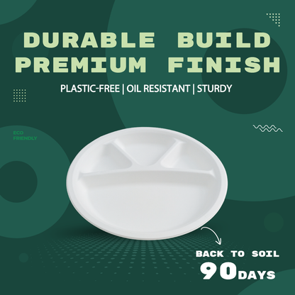 12" 4 CP ROUND PLATE