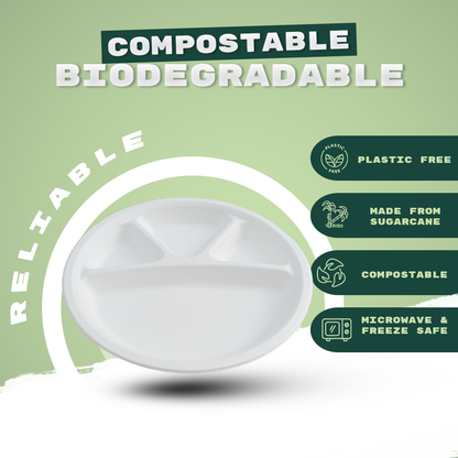 12" 4 CP ROUND PLATE