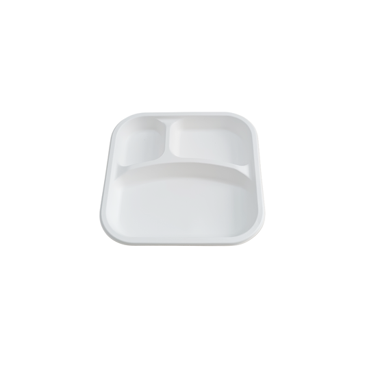 9" 3 CP/ PAV BHAJI PLATE