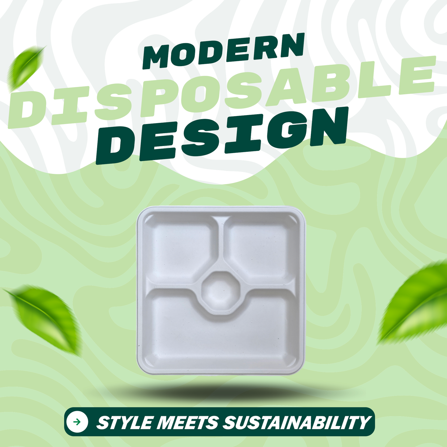 3 CP SQUARE COMBO PLATE