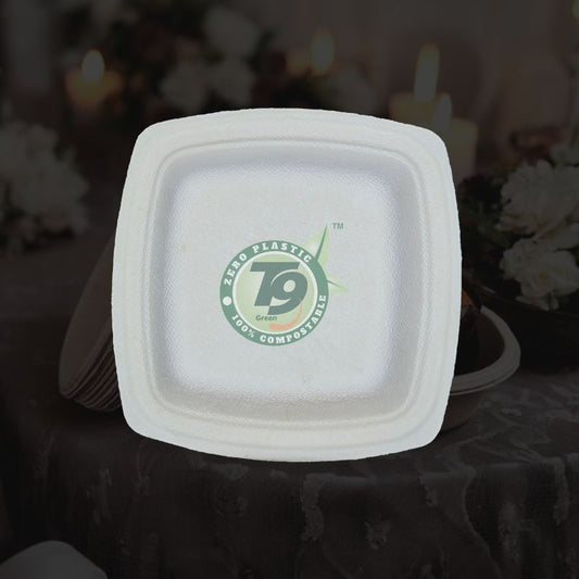 5" Square Plate