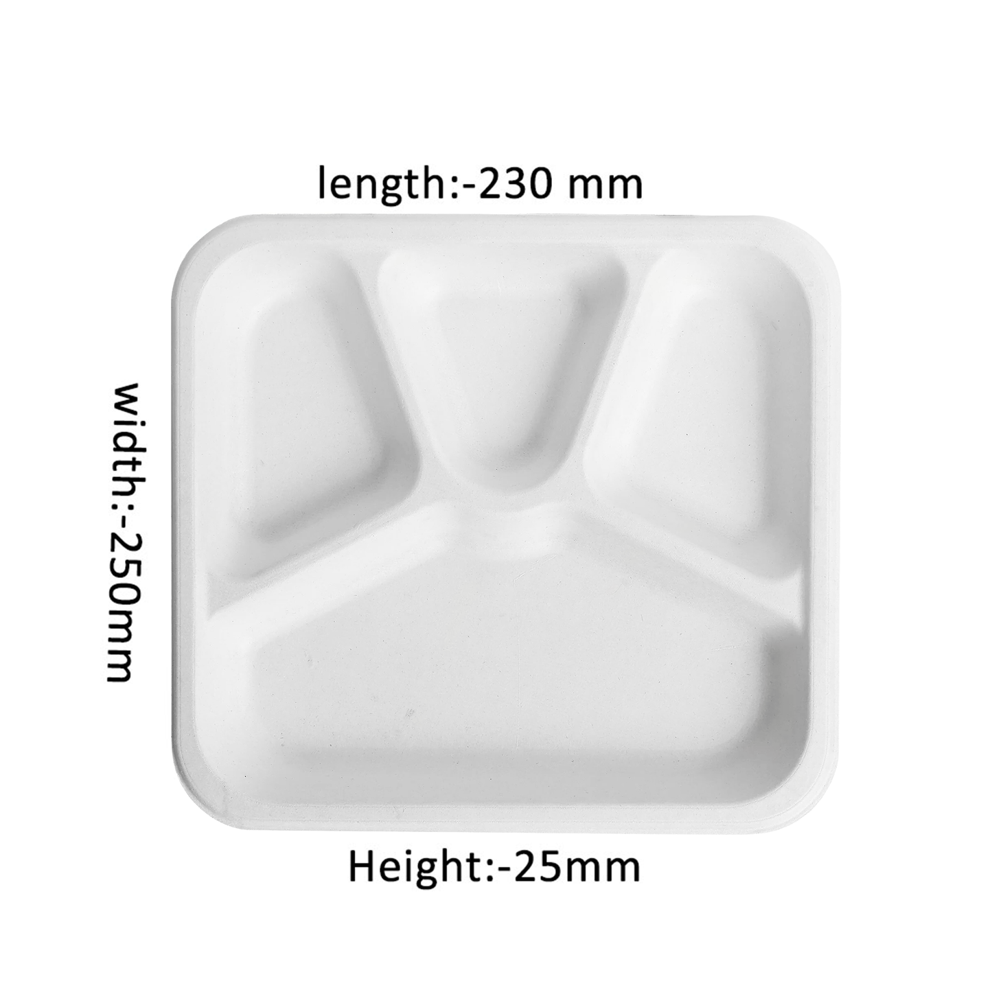 4 COMPARTMENT TRAY