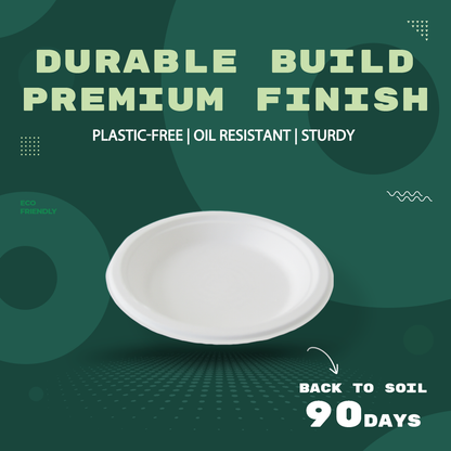 7"  ROUND PLATE