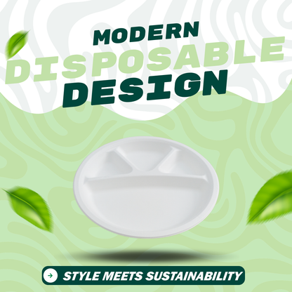 12" 4 CP ROUND PLATE