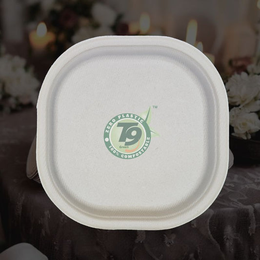 7" Square Plate