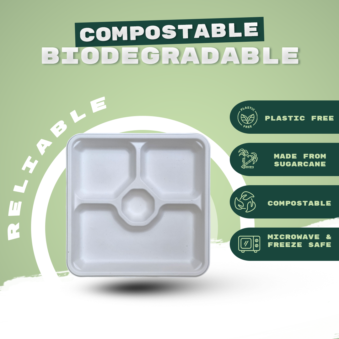 3 CP SQUARE COMBO PLATE