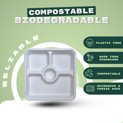 3 CP SQUARE COMBO PLATE